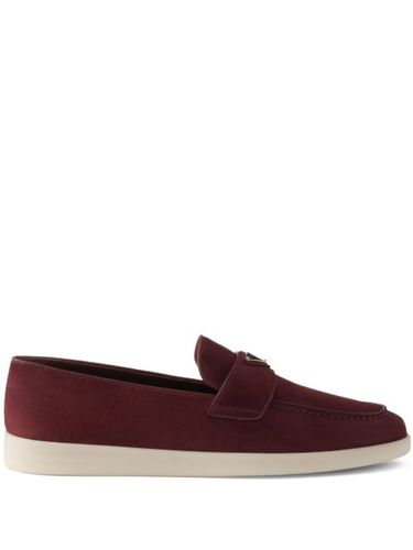 Prada mocassins en daim - Rouge - Prada - Modalova