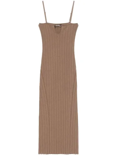 Robe mi-longue La Robe Sierra à bretelles - Jacquemus - Modalova