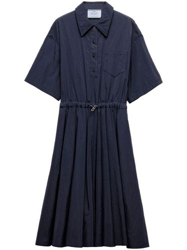 Robe mi-longue à manches courtes - Prada - Modalova