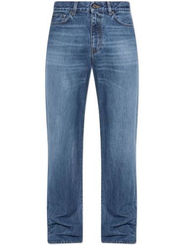 Versace jean à patch logo - Bleu - Versace - Modalova