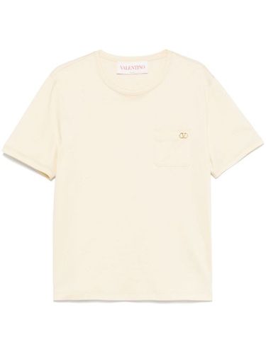 T-shirt à détail VLogo - Valentino Garavani - Modalova