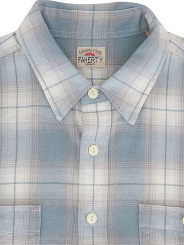 FAHERTY chemise à carreaux - Bleu - FAHERTY - Modalova