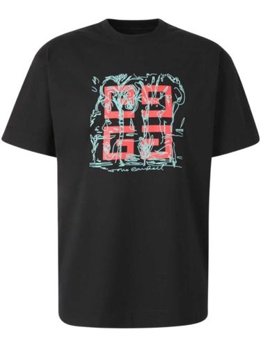 T-shirt à logo brodé - Givenchy - Modalova