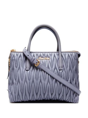 Sac à main matelassé (années 2000-2020) - Miu Miu Pre-Owned - Modalova
