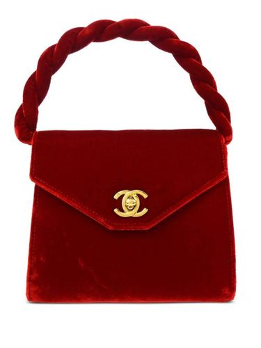 Sac à main à fermoir tourniquet CC (1997) - CHANEL Pre-Owned - Modalova