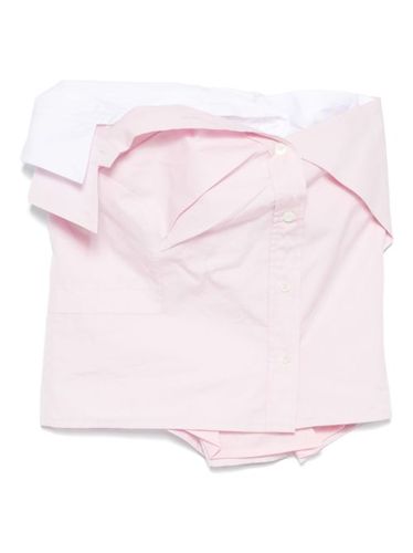 Miu Miu haut en popeline - Rose - Miu Miu - Modalova