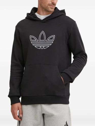 Adidas hoodie à logo brodé - Noir - adidas - Modalova