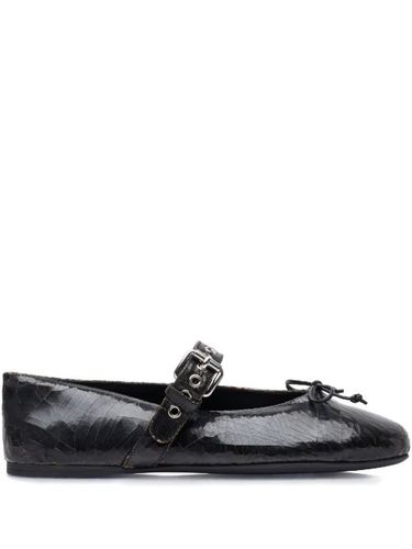 Ballerines texturées - Miu Miu - Modalova
