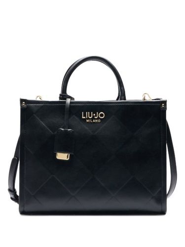 Sac cabas à motif de losanges - LIU JO - Modalova