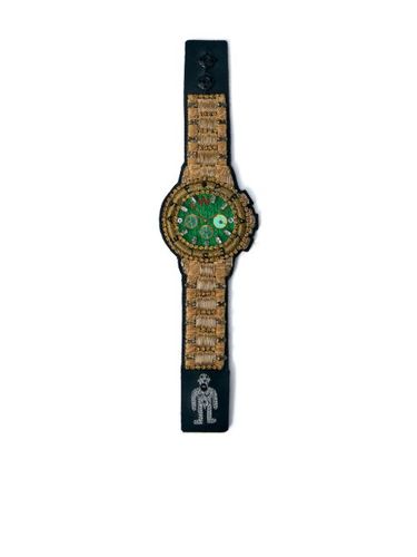 Bracelet serti de cristaux - Walter Van Beirendonck - Modalova