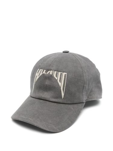 Casquette en jean à slogan brodé - Rick Owens DRKSHDW - Modalova