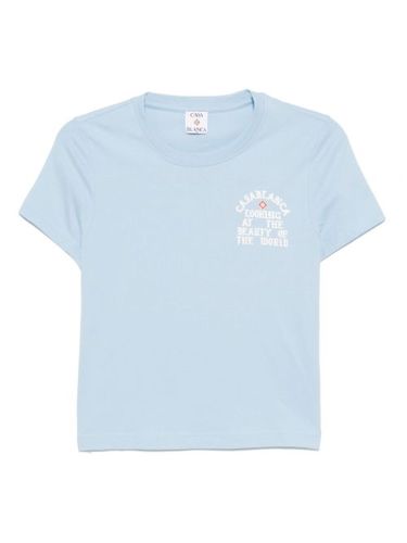 T-shirt Looking At The Beauty Of The World - Casablanca - Modalova