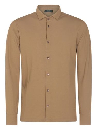 Chemise à boutonnière - Zanone - Modalova