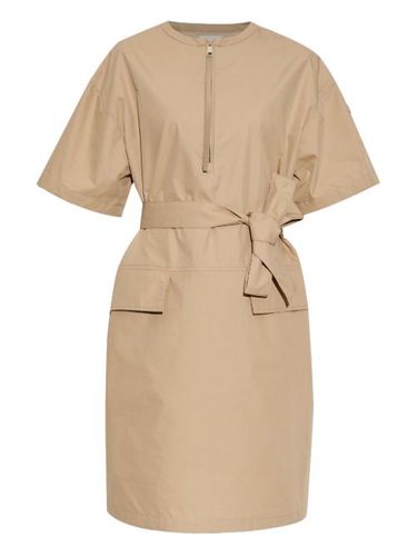 Robe mi-longue à taille ceinturée - Moncler - Modalova