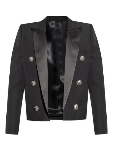 Balmain blazer en laine - Noir - Balmain - Modalova