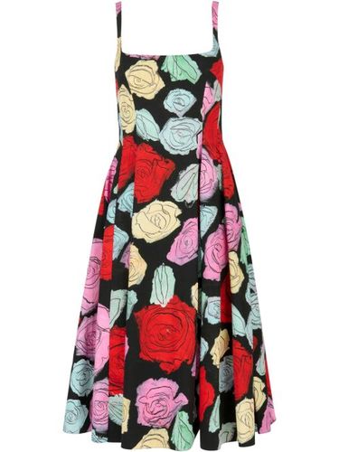Robe évasée à fleurs - Marni - Modalova