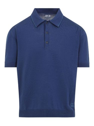 C.P. Company polo en coton - Bleu - C.P. Company - Modalova