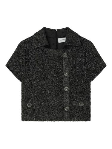 Blouse à effet métallisé - St. John - Modalova