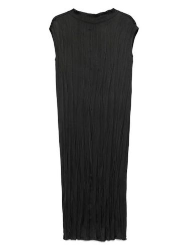 Robe en satin à coupe mi-longue - Antonelli - Modalova