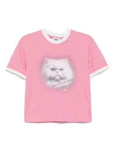 T-shirt à imprimé graphique - GCDS - Modalova