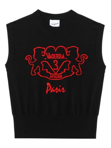 Débardeur à logo intarsia - Vaquera - Modalova