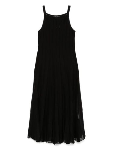 Robe nervurée à coupe mi-longue - Roberto Collina - Modalova