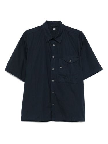 Chemise à logo brodé - C.P. Company - Modalova