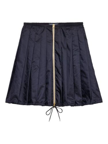 Jupe courte Re-Nylon à plis - Prada - Modalova