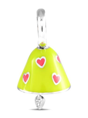 Breloque Bell en or blanc 18ct - Aaron Basha - Modalova
