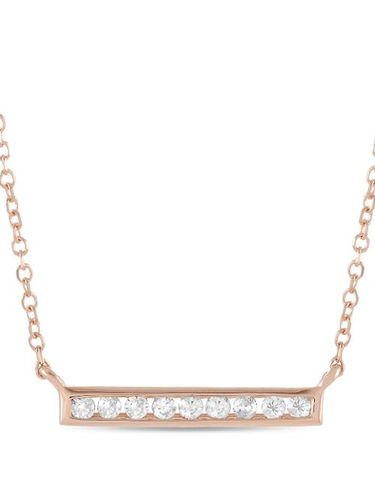 Collier en or 14ct pavé de diamants - LB Exclusive - Modalova