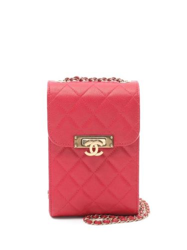 Pochette pour smartphone matelassée (2016-2017) - CHANEL Pre-Owned - Modalova