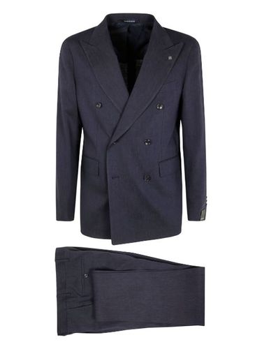 Costume à veste à boutonnière croisée - Tagliatore - Modalova