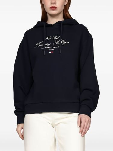 Hoodie à logo brodé - Tommy Hilfiger - Modalova