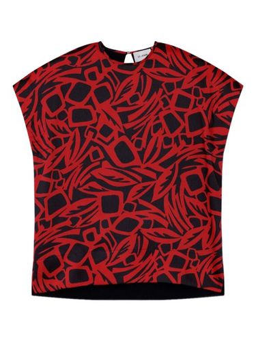 Blouse à imprimé végétal - St. John - Modalova