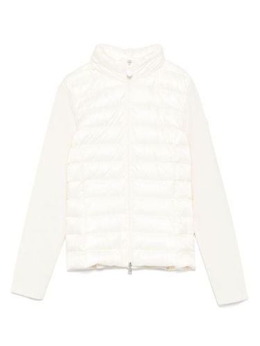 Veste matelassée à patch logo - Moncler - Modalova
