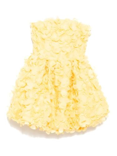 SELEZZA robe courte Romy - Jaune - SELEZZA - Modalova