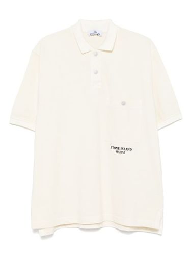 Polo en coton - Stone Island - Modalova