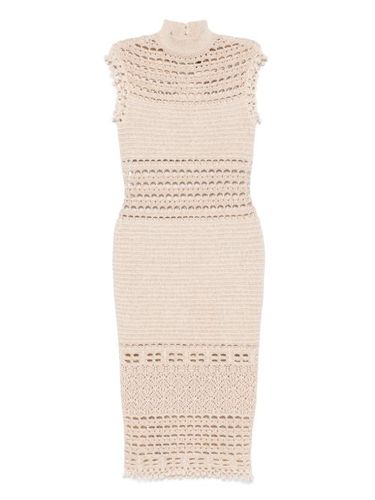 Robe en crochet à coupe mi-longue - Retrofete - Modalova
