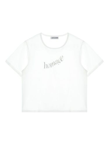 T-shirt à coupe crop - Low Classic - Modalova