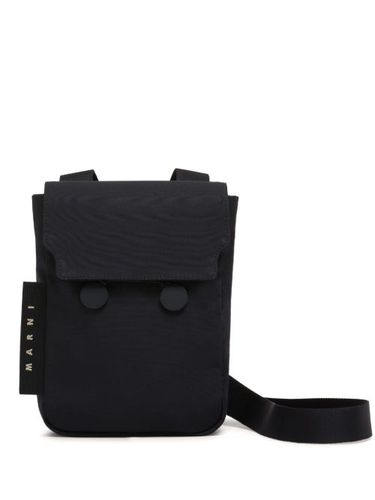 Sac à bandoulière à logo - Marni - Modalova