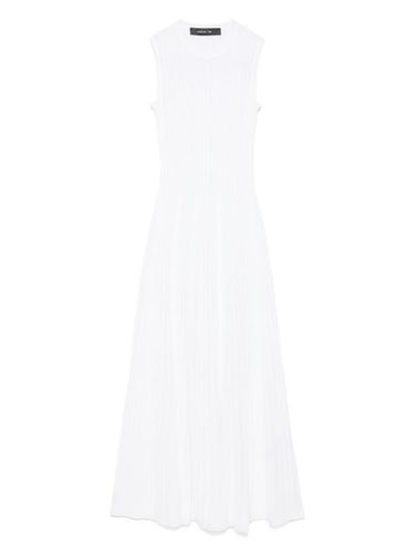Robe longue à design nervuré - Federica Tosi - Modalova