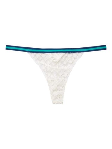 Fleur Du Mal string Serena - Blanc - Fleur Du Mal - Modalova
