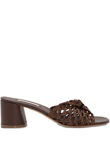 Mules tissées à talon épais - Casadei - Modalova