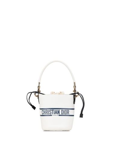 Petit sac à main Vibe Drawstring Bucket en cuir (2021) - Christian Dior Pre-Owned - Modalova