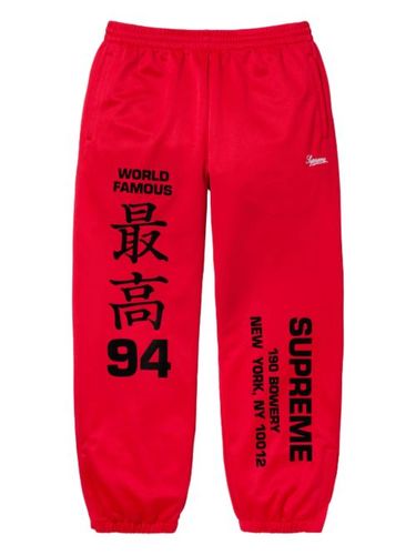Pantalon de jogging Worldwide 'SS 25 - Red' - Supreme - Modalova