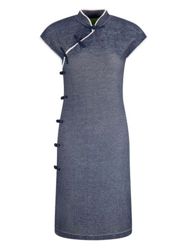 Robe Qipao à coupe mi-longue - Shanghai Tang - Modalova