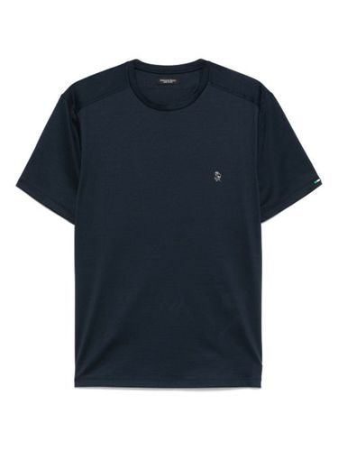 T-shirt à plaque logo - Stefano Ricci - Modalova