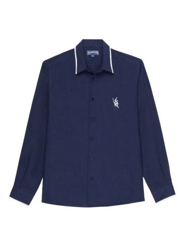 Vilebrequin chemise en lin - Bleu - Vilebrequin - Modalova