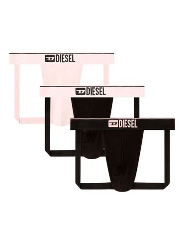 Lot de trois slips à bande logo - Diesel - Modalova