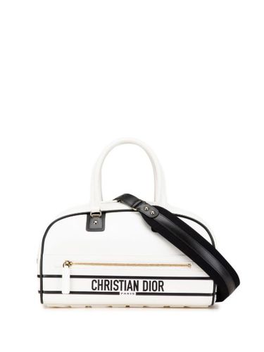 Sac à main Dior Vibe Bowling Bag médium en cuir (2021) - Christian Dior Pre-Owned - Modalova